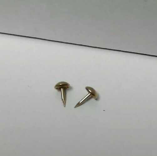 Nail Tacks For Steinbach Nutcracker Name Plates - two pieces