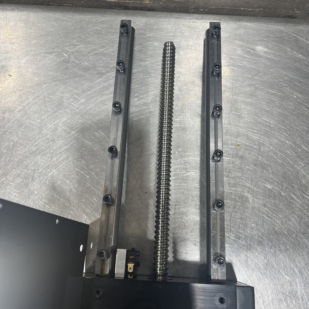 Intelitek Prolight Turning Center Linear Rail Screw & Power max Stepper Motor