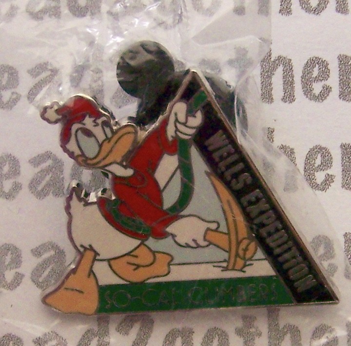 Disney Pin Matterhorn Bobsleds GWP 2009 Donald