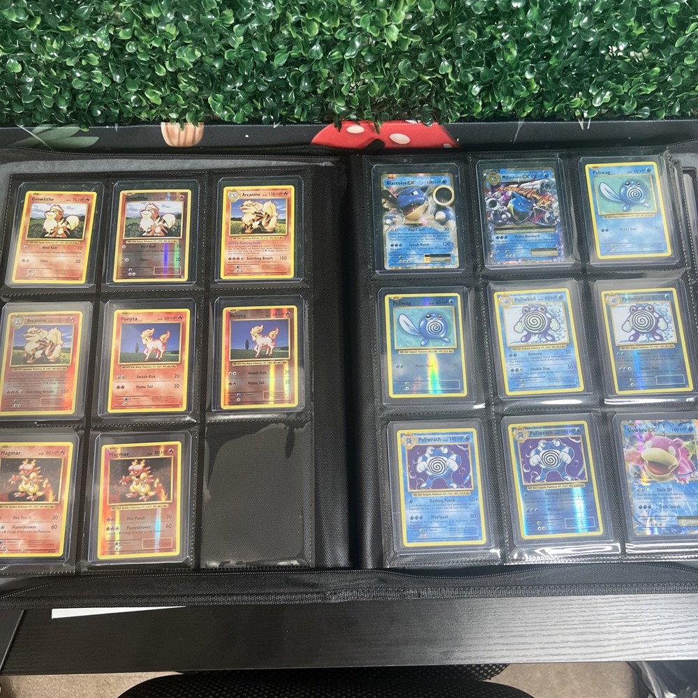 Pokemon XY Evolutions Complete Master Set w/ Top Loader Binder & Players Guide