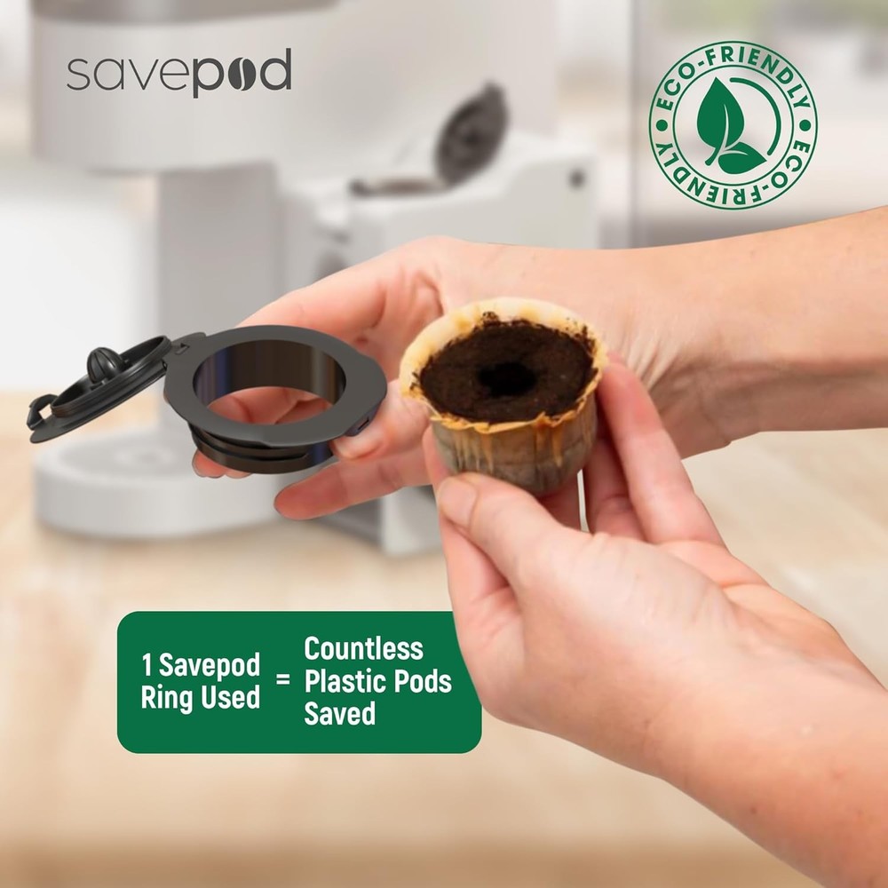 Pods Replacement Ring, Savepod Coffee Filter Dispenser, Reusable Pod...