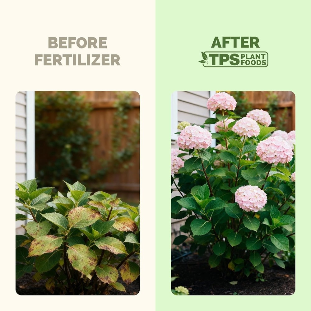 8 oz Hydrangea Fertilizer for Vibrant Blooms & Healthy Root Development