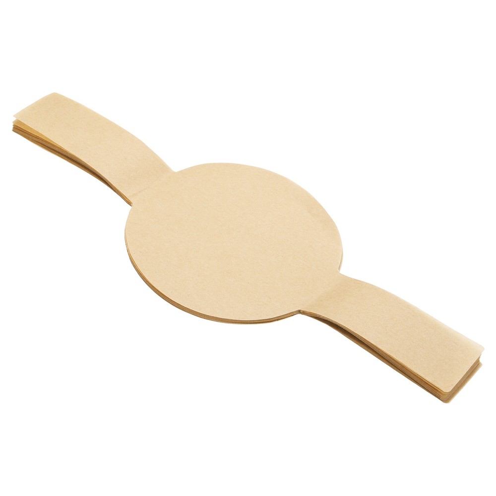 40 Sheets Parchment Paper Rounds, 4" Circle Baking Sheets, Brown