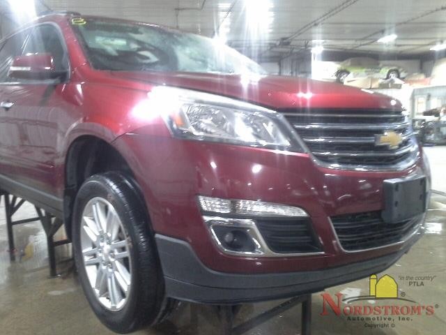 2015 Chevy Traverse Driver Front Headrest Only Black Cloth