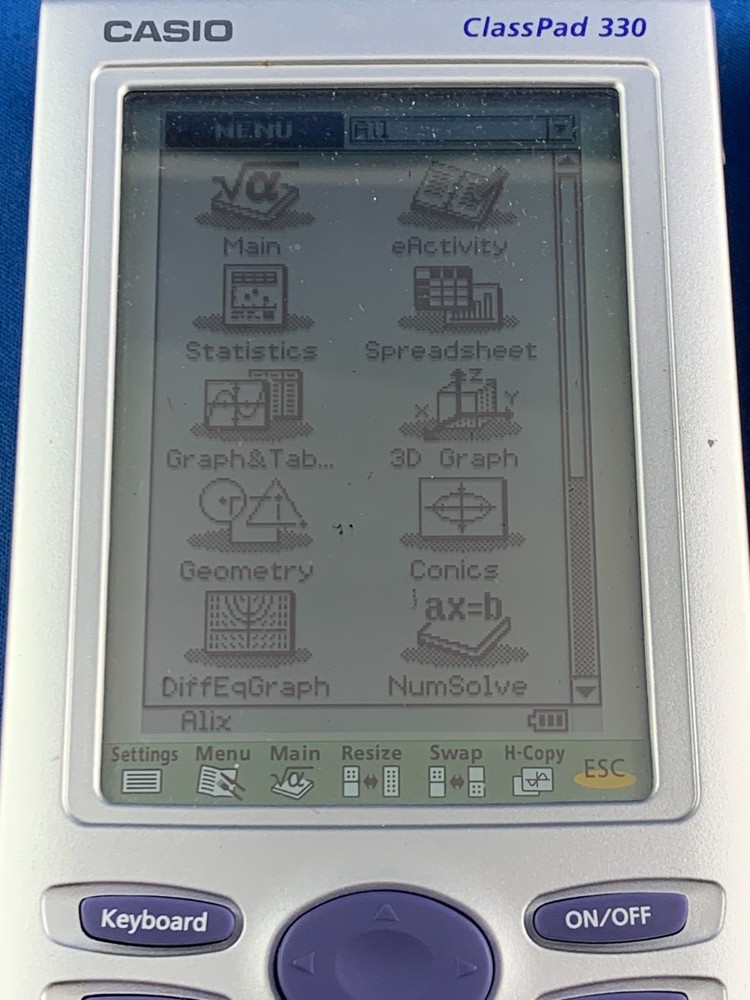 Casio ClassPad 330 Scientific Graphic Financial Calculator