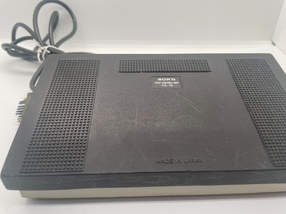 Sony FS-75 Transcriber Foot Pedal Control Switch