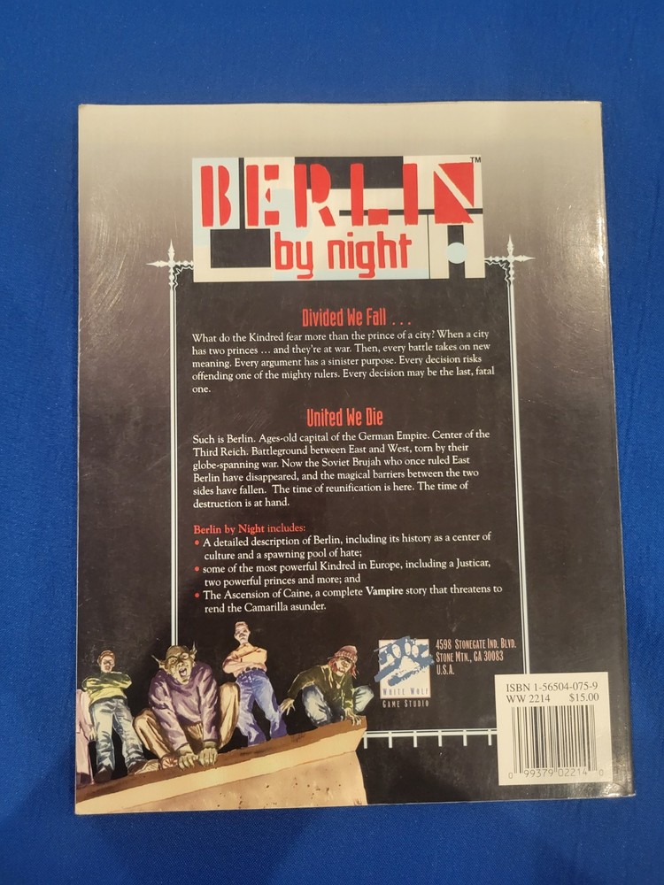 Berlin By Night Sourcebook - Vampire the Masquerade WW2214