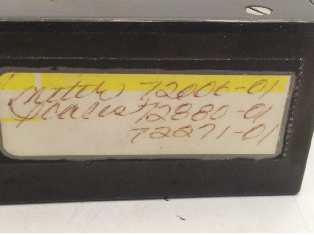 MILS VIBRATION PANEL METER, 0-30, 0-18 GAP VOLTS