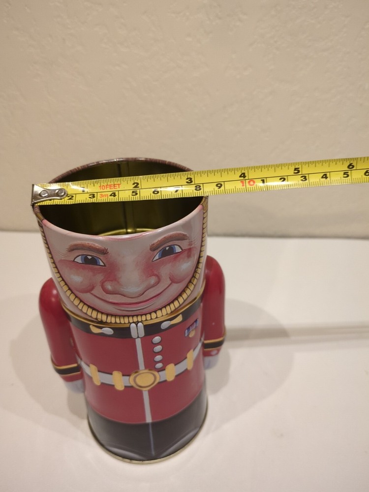 2 EMPTY Collectable Tin Container Display