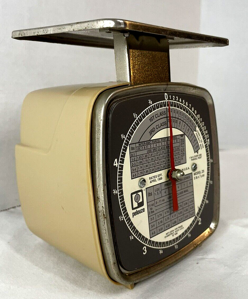 Vintage Postage Scale Pelouze 1988 Model Z5