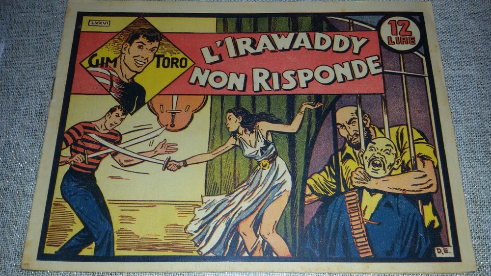 1947 Gim Toro Comic No. 76 ORIGINAL £. 12