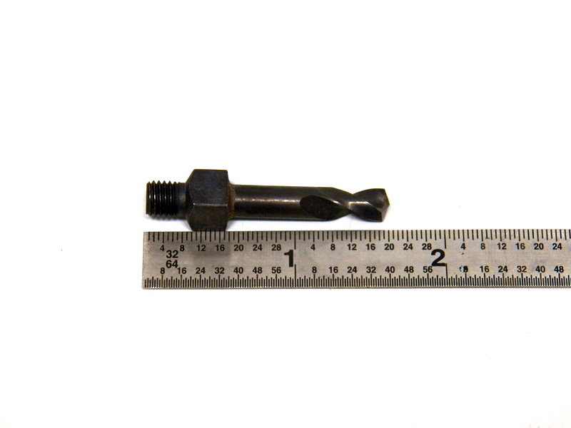 USA Made Short #2 (.2210) Cobalt Threaded Drill Bit 1/4-28