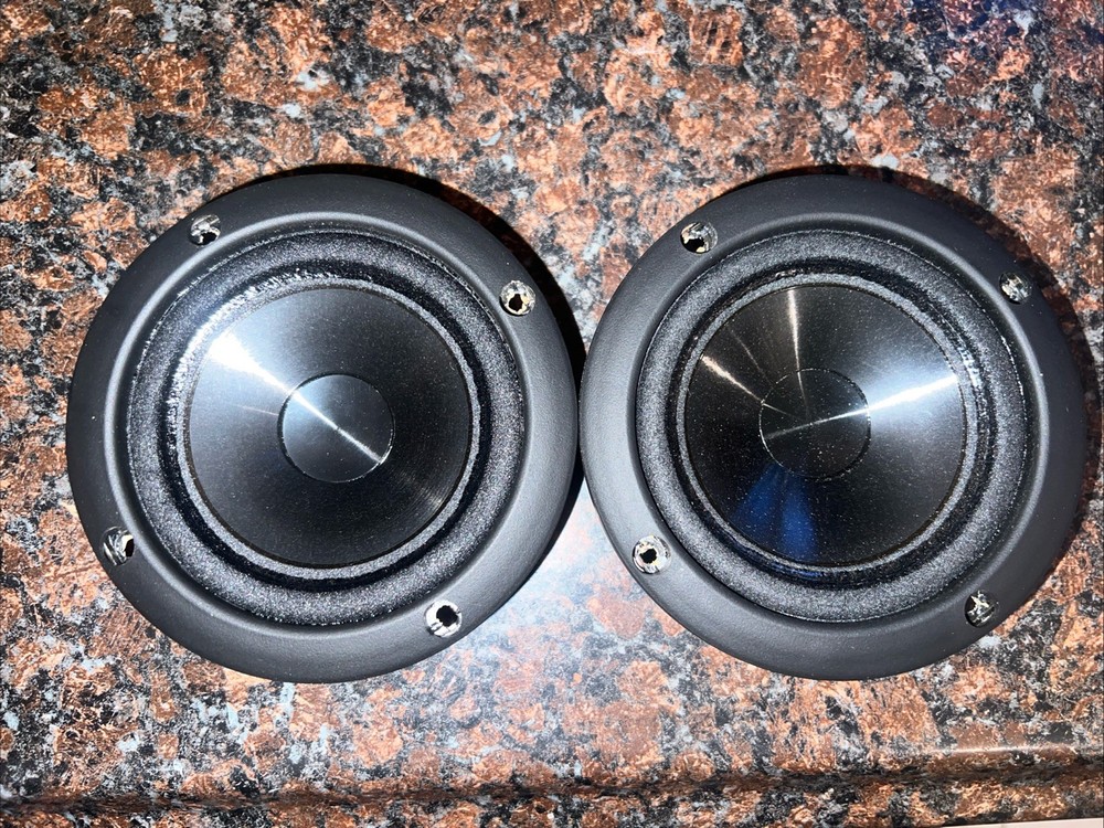 PAIR of OEM Infinity REFERENCE Midrange Driver Speaker Works Great 902-4585