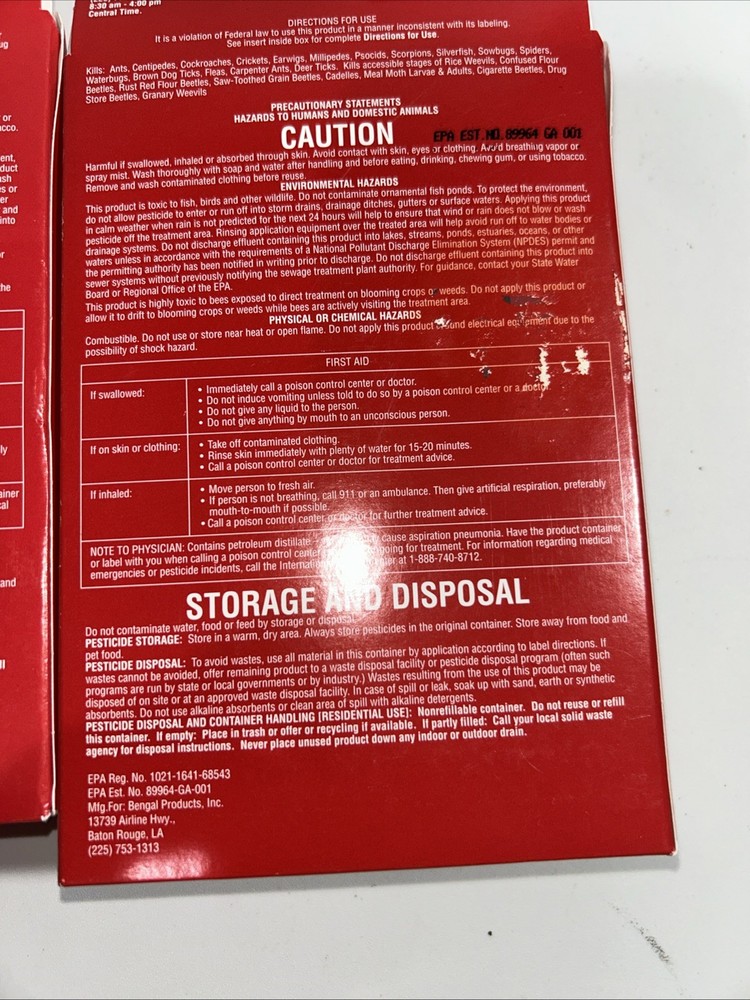 2 Bengal 33100 2oz Concentrate