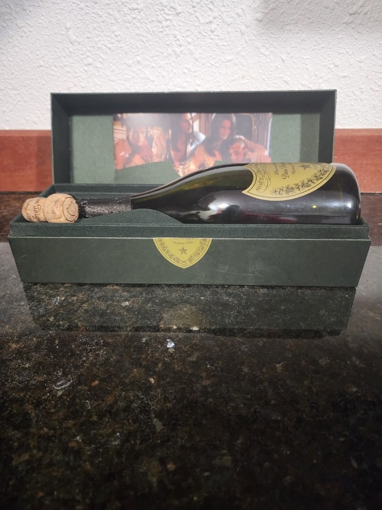 Vintage 1998 Dom Perignon Bottle and box Empty** Empty**