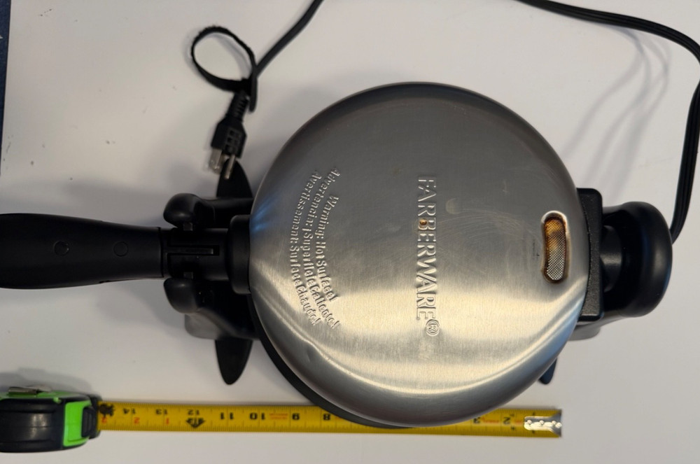 Farberware Stainless Waffle Maker Model 104553