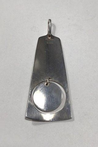 Hans Hansen Sterling Silver Pendant