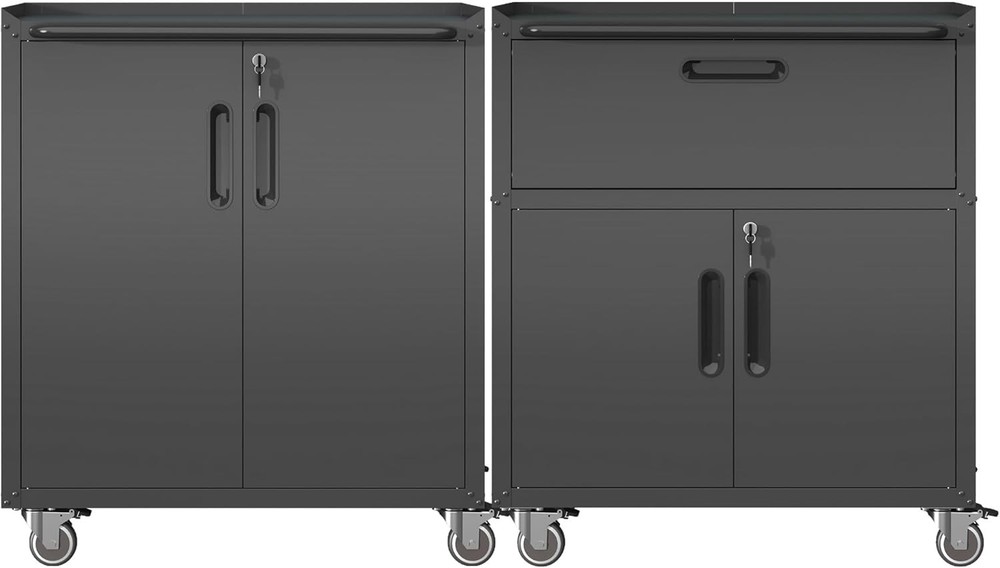 Metal Tool Cabinet,Garage Storage Cabinet System,Wall Cabinet & Locking Rolling