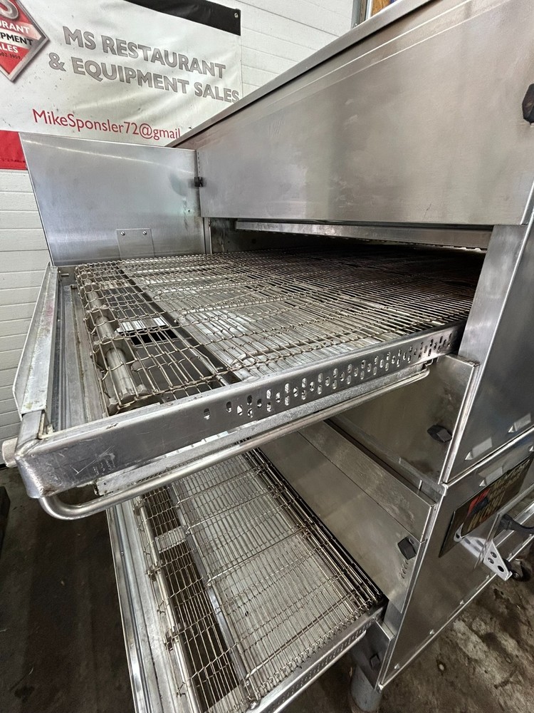Middleby Marshall PS840G Double Stack Conveyor Oven 120,000 BTU Refurbished