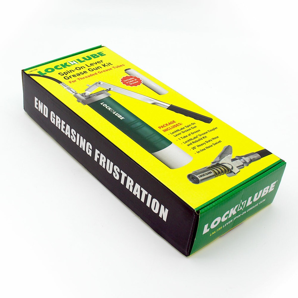 Spin-On Lever Grease Gun Kit