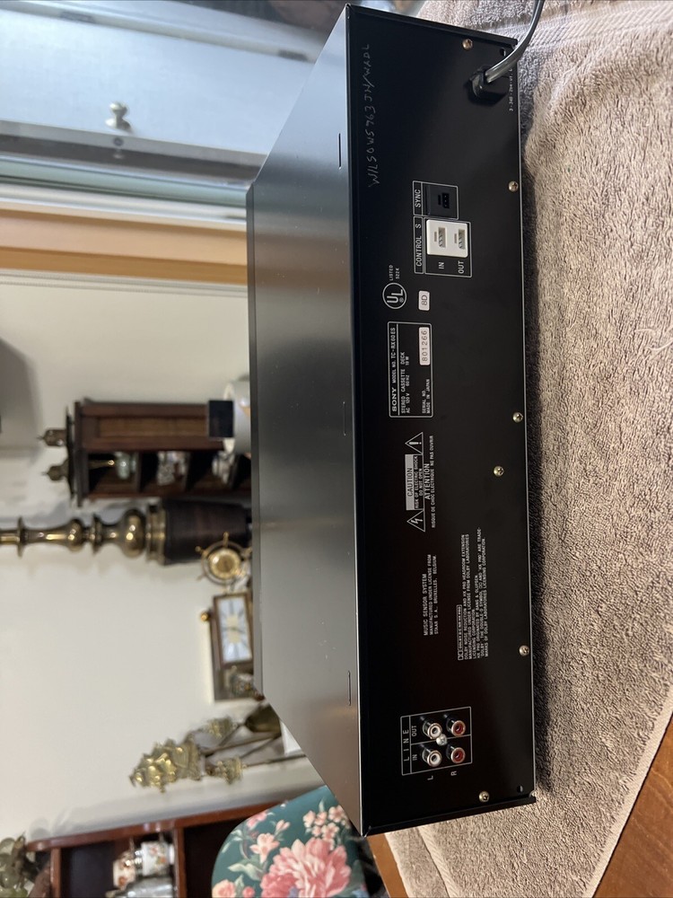 Sony TC-RX60ES Auto-Reverse stereo cassette deck Dolby B/C HX-Pro working