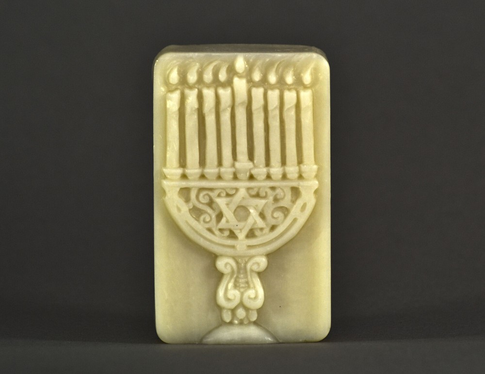 MENORAH SILICONE MOLD for soap making and other crafts