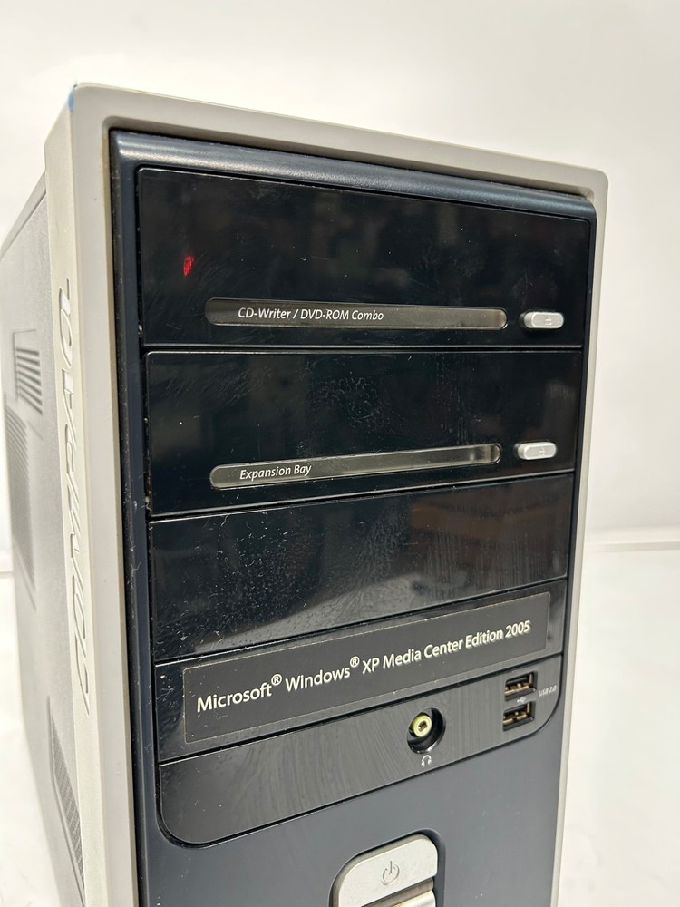 Vtg Compaq Presario SR2011WM SR2000 Computer Tower PC Windows XP Powers On As Is