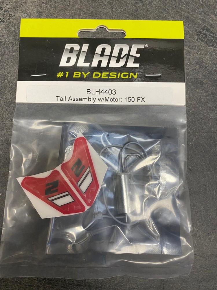 BLADE BLH4403 Tail Assembly w/Motor: 150 FX