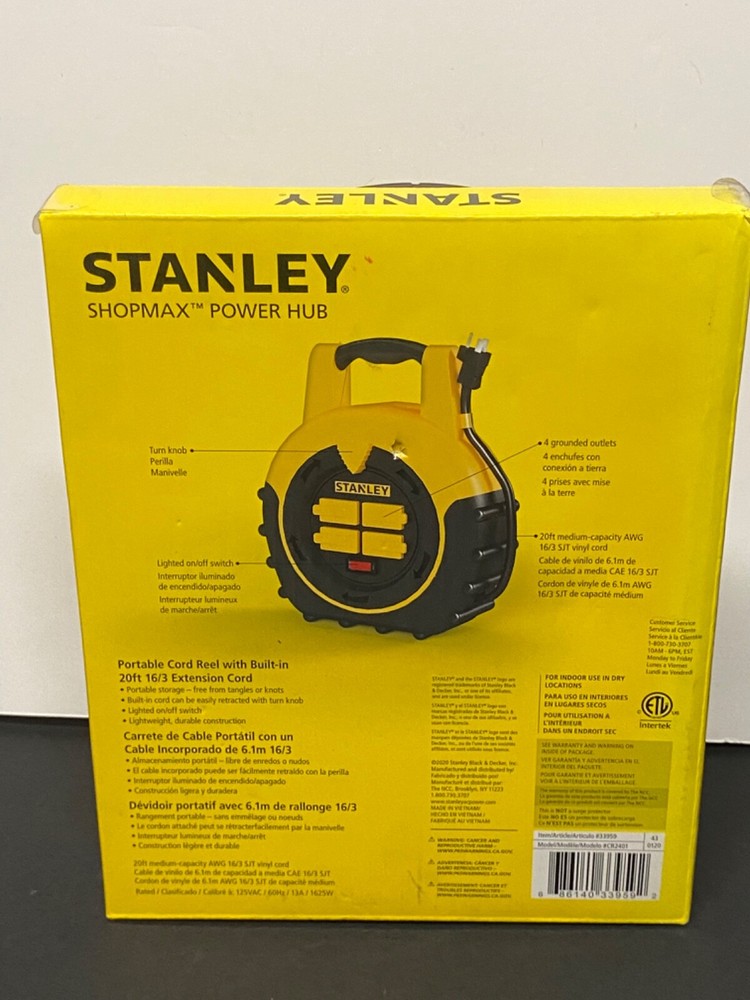 STANLEY SHOPMAX Power Hub NEW