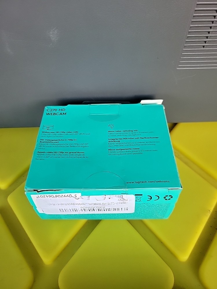 Logitech C270 HD Webcam 960-001063 New
