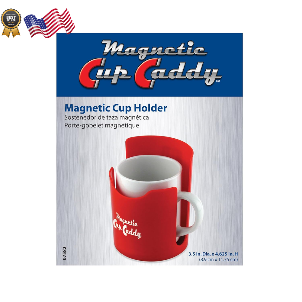 Magnetic Cup Caddy Keep Your Favorite Beverage at Hand 3.3" Inner Diameter