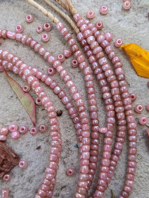 African Glass Beads (4 Strands) [76911]