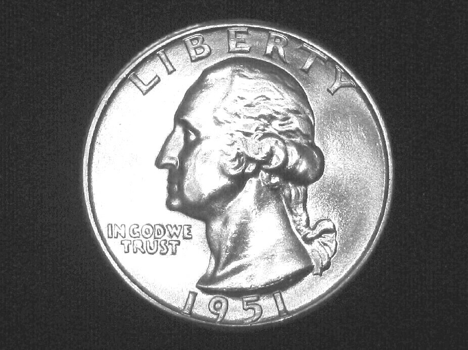 1951-D Washington Quarter --- Gem Uncirculated