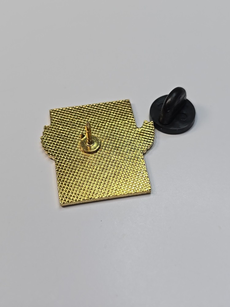 Alaska Eagle & State Flag Souvenir Lapel Pin
