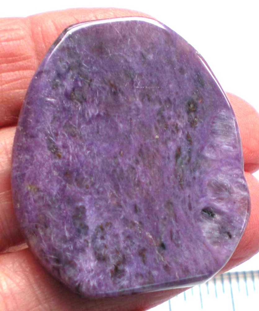 Charoite A Flat Palmstone sc760e