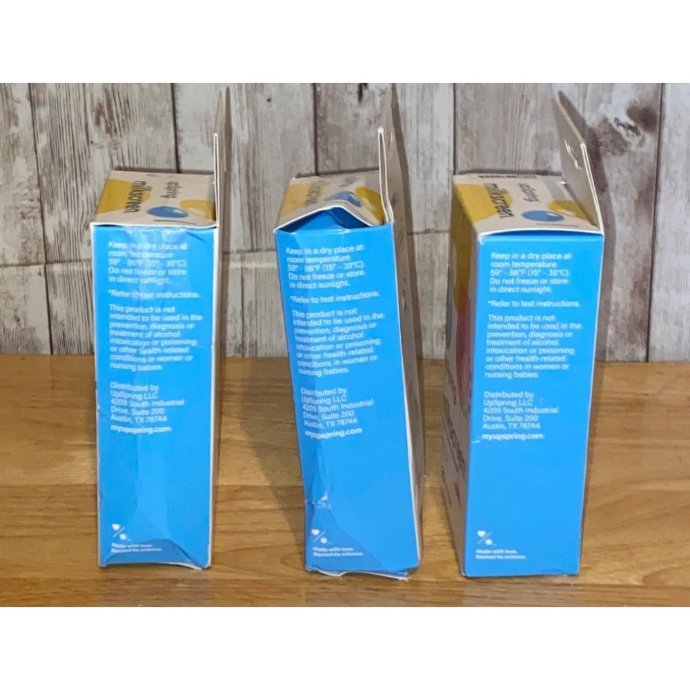 UpSpring Milkscreen Breastfeeding Alcohol Detection Home Test Strips 60 ct.
