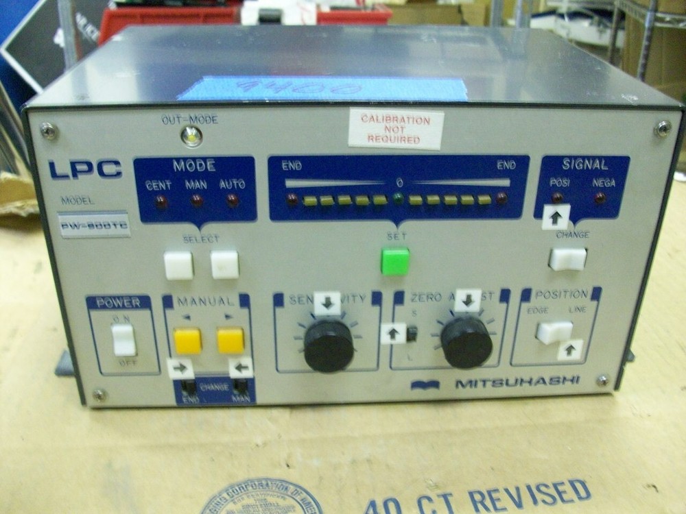 MITSUHASHI LPC MODEL PW-900TC CONTROL PANEL