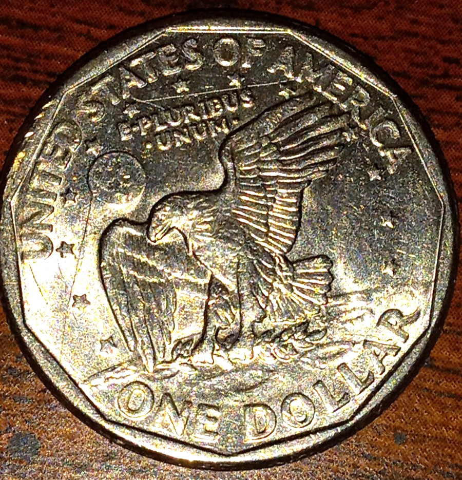 1979 D Filled Mint Mark Error - SBA Susan B. Anthony Dollar - #2 - Other Errors