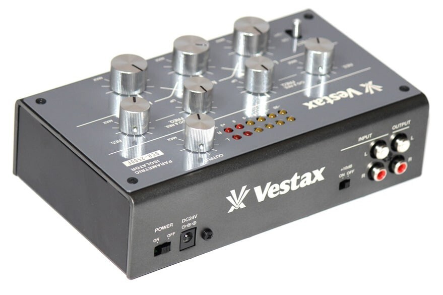 Vestax DCR-2500F Parametric Isolator Filter Effects for DJ Portable NEW JP