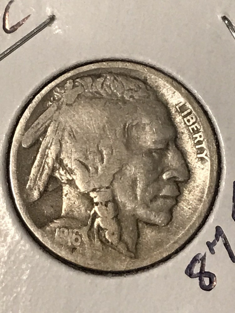 1916-S Buffalo Nickel G