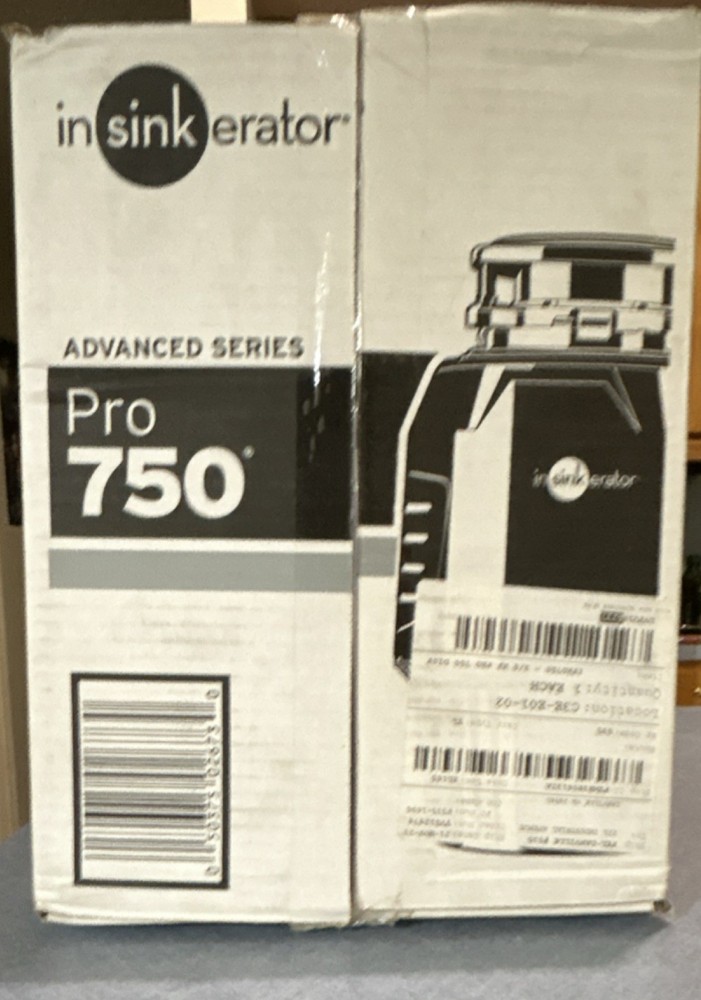 InSinkErator Pro 750 3/4 HP Garbage Disposal, Three Stage, SoundSeal, MultiGrind