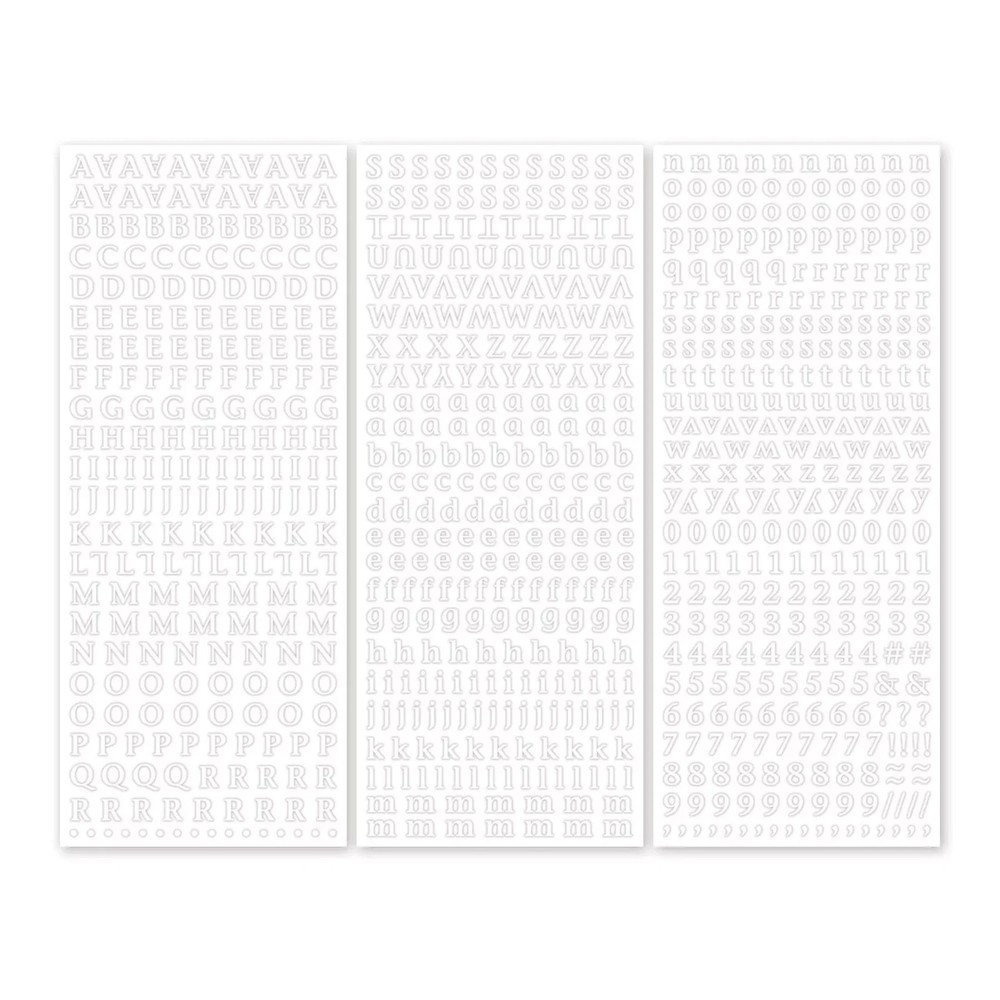 CREATIVE MEMORIES Titleopia and Mini ABC/123 Bundle