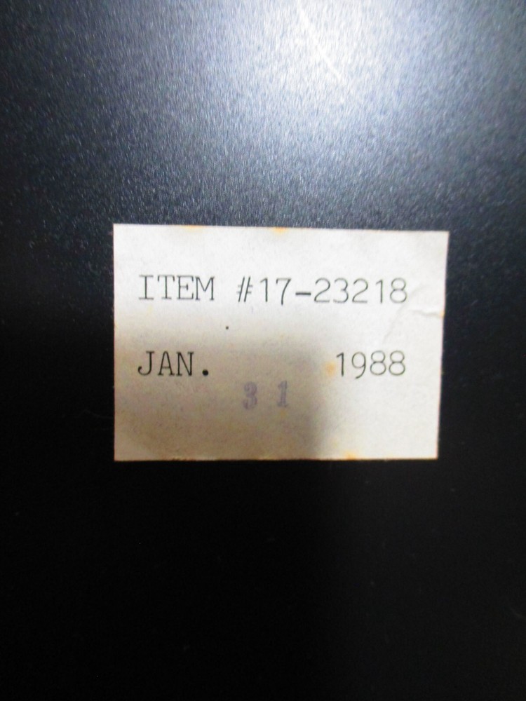 Miller Beer 1988 Wall Clock 12 3/4" Diameter