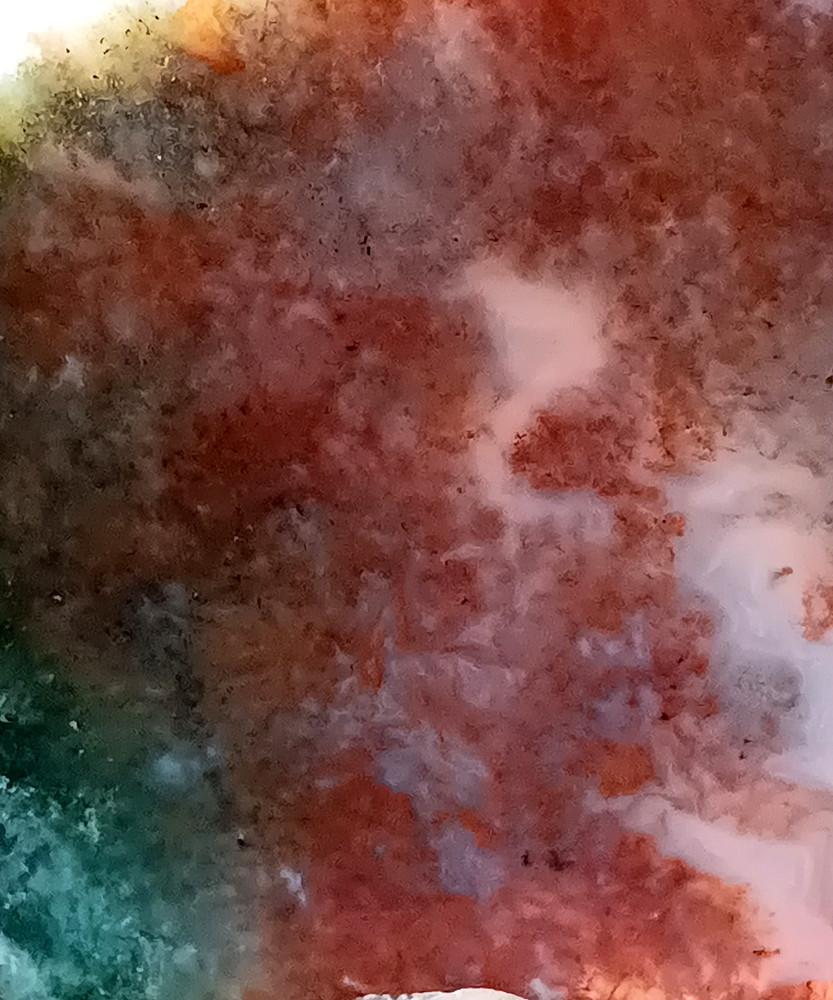 Maury Mountain Moss Agate Slab - Oregon