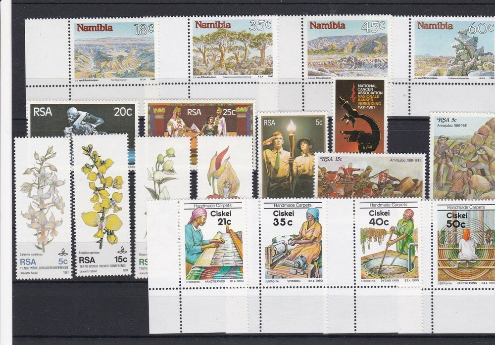 Africa Mixed Mint Never Hinged Stamps Ref 26220