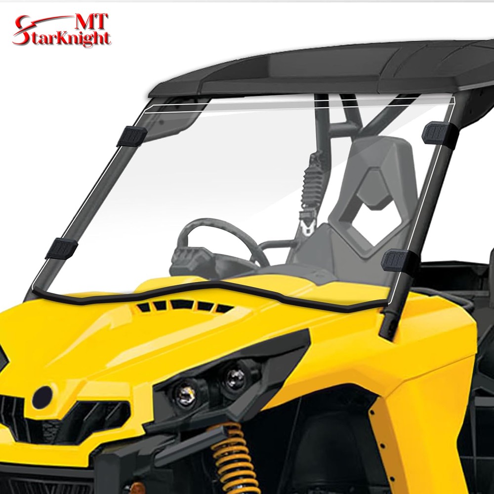 Full Front Windshield Anti-UV For 2011-2020 Can Am Commander 800/1000 Front US