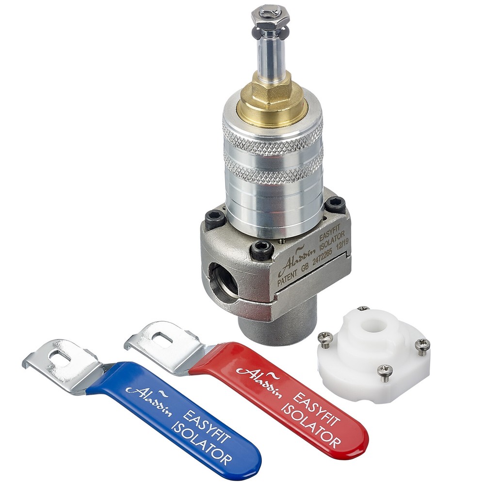 Aladdin EasyFit Self-Cutting Isolation Valve 22mm Starter Pack