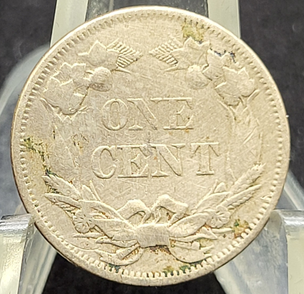 1858 U.S. Flying Eagle 1 Cent Penny Type Coin