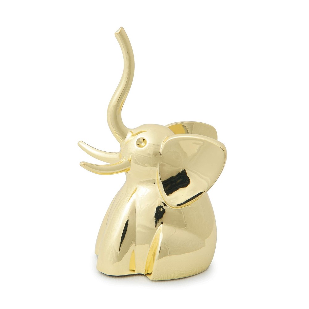 Umbra Zoola Elephant Ring Holder, Brass