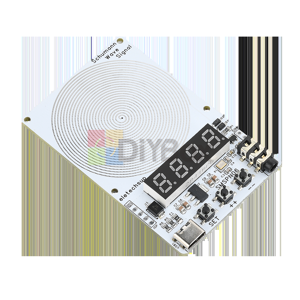 Adjustable 0.01Hz~9999Hz Frequency Schumann Wave Generator 4-Bit Digital Display